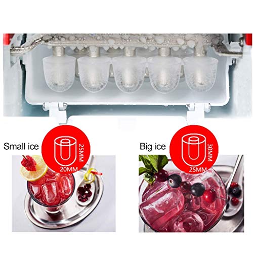 Fabricador de hielo portátil de acero inoxidable miniatura 3