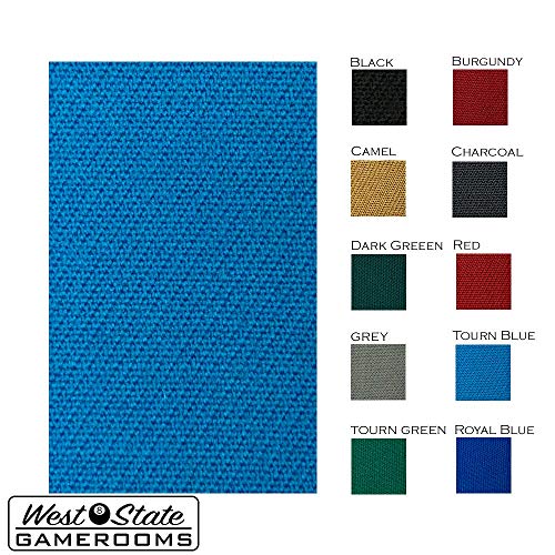 8 Foot West State Tournament Pro Worsted Wool Blend - Color Tournament Blue - Thumbnail 2