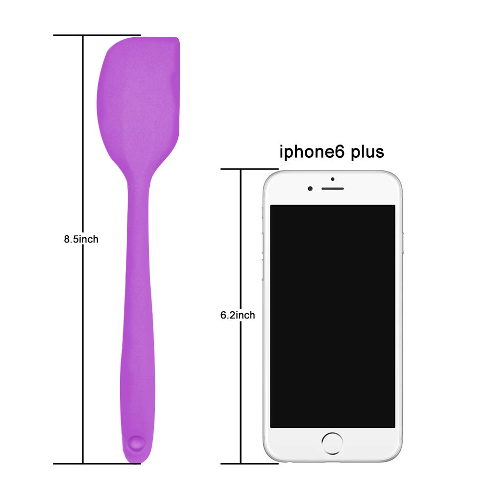Set 2 Spatole In Silicone 22.7 Cm – Resistenti Al Calore 315°C, Flessibili E Senza Giunture, Per Cucina E Pasticceria
