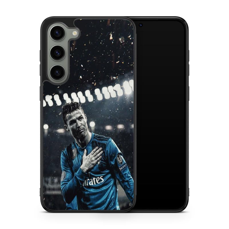 Carcasa compatible con Huawei P Smart 2019 – Cristiano Ronaldo – Acabado Premium – Sublimación HD – Silicona Negro – Carcasa de Locura