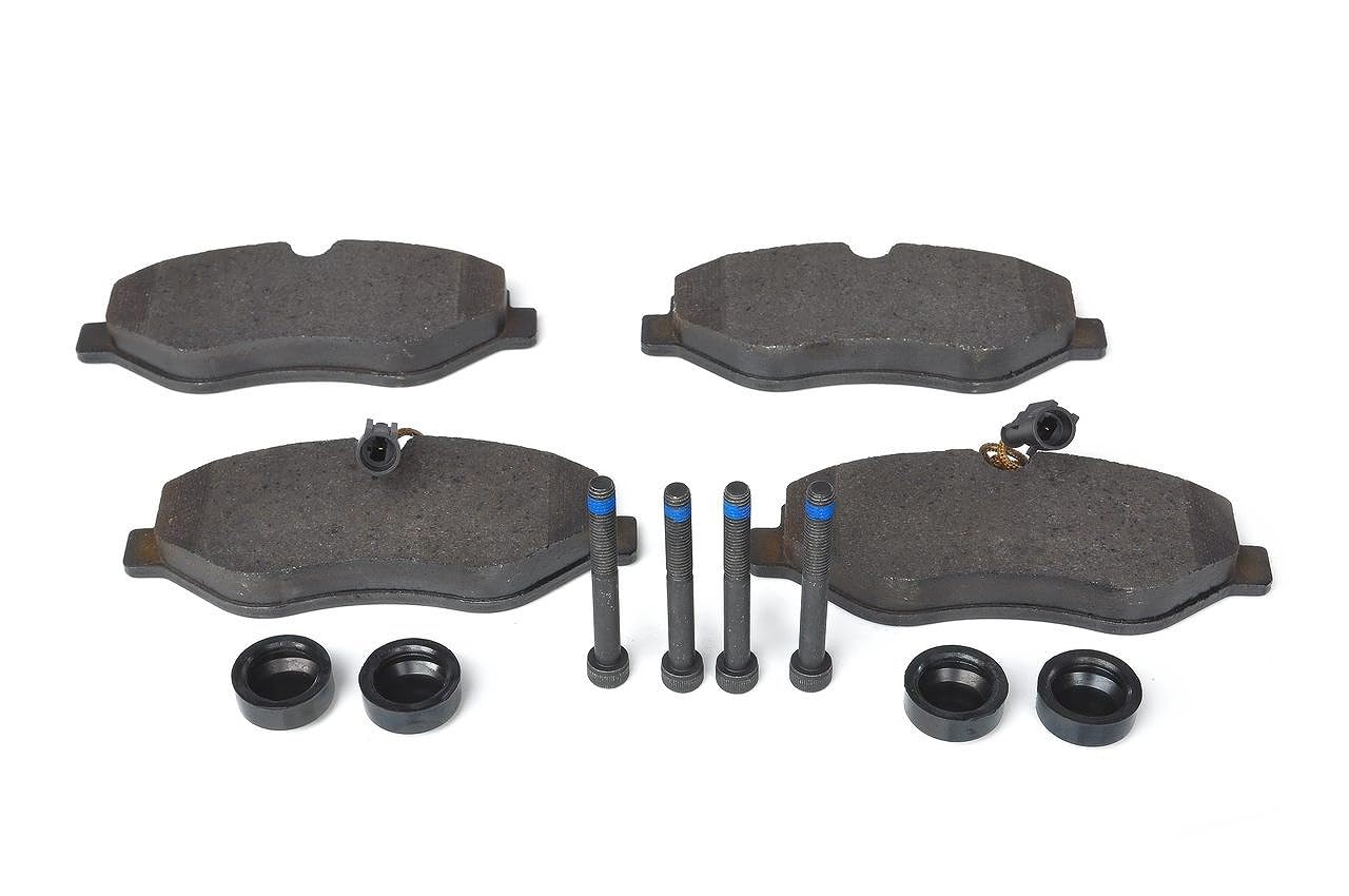 Bosch BP1224 - Pastiglie Freni Auto, Delantero - Calidad Bosch - Reducción de Ruido y Polvo - Certificación ECE-R90 - Sin Cobre - 1 Juego de 4 Pastillas - Con Accesorios