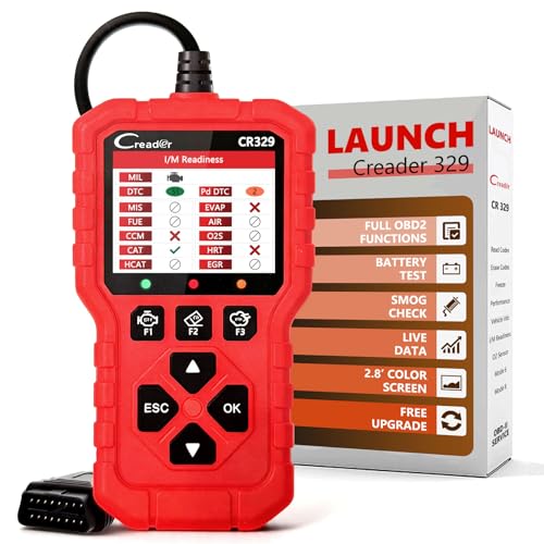 Launch Creader 329 Valise Diagnostic OBD2 – Outil Scan OBD-II Complet avec Écran Couleur 2,8