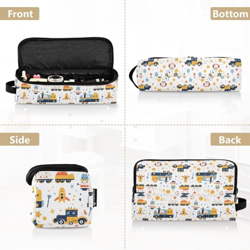 Bolsa de viaje organizadora para herramientas de cabello con base resistente al calor para planchas y rizadores miniatura 5