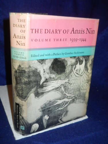 THE DIARY OF ANAIS NIN. 1939-1944 [Volume Three... B009737VLC Book Cover