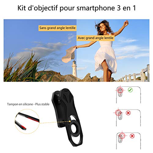 Selvim 3-in-1-Objektiv-Set für Smartphone – Bild 3