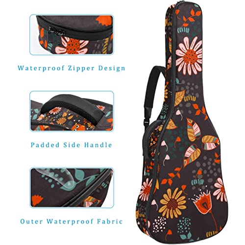 Housse de sac de guitare épaisse avec rembourrage en éponge imperméable pour guitare acoustique électrique basse… - Les Beatles, Paul McCartney, John Lennon, RIngo Starr, George Harrison Housse de sac de guitare épaisse avec rembourrage en éponge imperméable pour guitare acoustique électrique basse… – Image 5