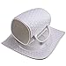 HRDZ Tasse Tasse café hôtel 340cc en Relief Haut de Gamme hôtel de Style Britannique en céramique créative os Chine Marque Blanche Tasse à café Soucoupe cuillère Or Ensemble Phnom Penh Blanc 340cc