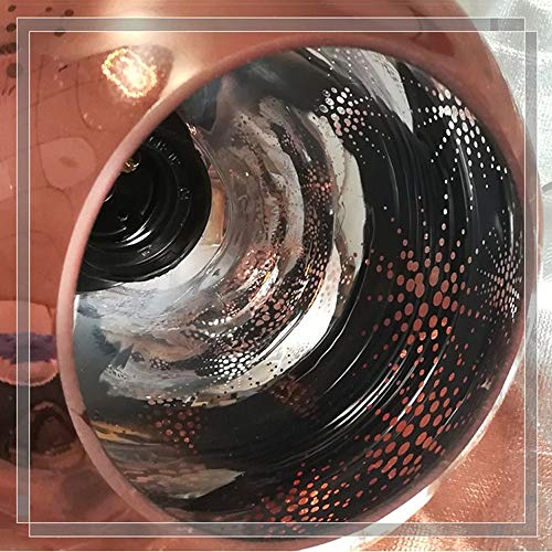 Lámpara de vidrio soplado a mano decorativa para comedor LED 5