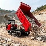 Dumper cingolato, Dumper idraulico - Dumper cingolato compatto per trasporto materiale da cantiere