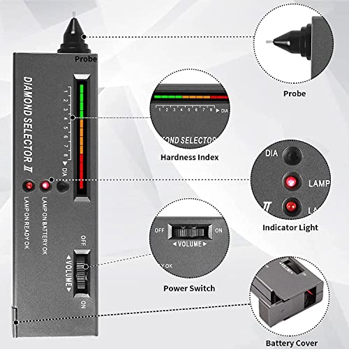 Professional Jeweler Diamond Tester High Accuracy For Novice And Expert Portable Diamond Selector Gemstone Tester Gold Testing Kit #TOP2