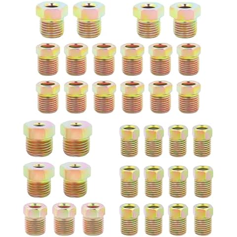 SSNNUU 35PCS Brake Line Fittings Kit Cover