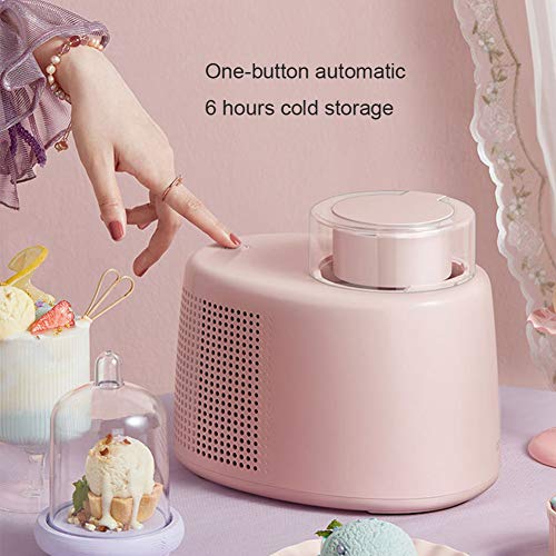 LTLCLZ Klein Speiseeisbereiter Elektrisch Eismaschine 500Ml Komplett Automatisch Speiseeismaschine Kind DIY… – Bild 4