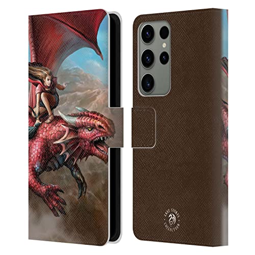 Carcasa de cuero tipo libro Samsung Galaxy S23 Ultra 5G Anne Stokes