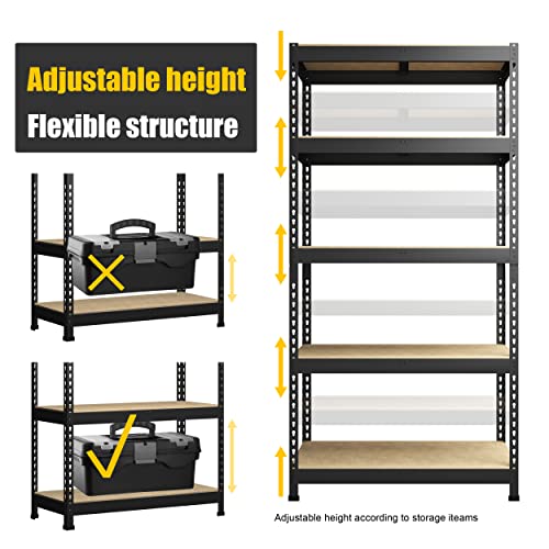 Save $20 on PrimeZone Heavy Duty 5-Tier Adjustable Storage Shelves - Image 6