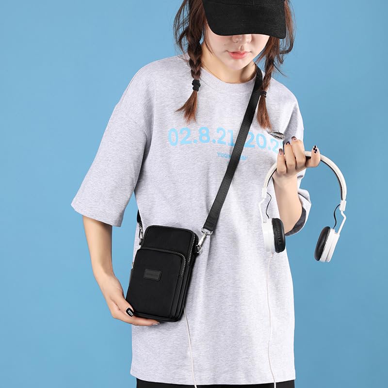 Crossbody Phone Bag for Women, Lightweight Small Crossbody bags Cell Phone Purses Travel Pouch Shoulder Bag for Women2