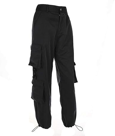 Black cargo pants amazon Clearance