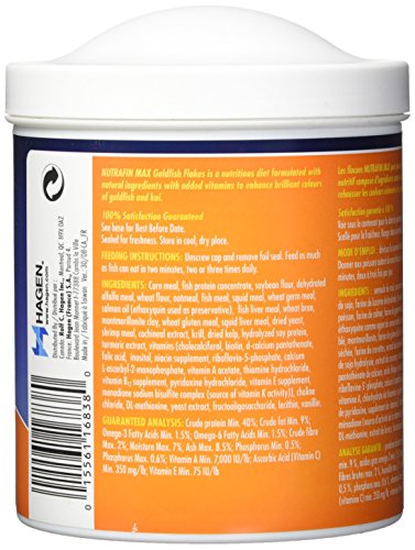 Nutrafin Max Goldfish Flakes, 215g (7.58-Ounce), Mixed Color - Image 4