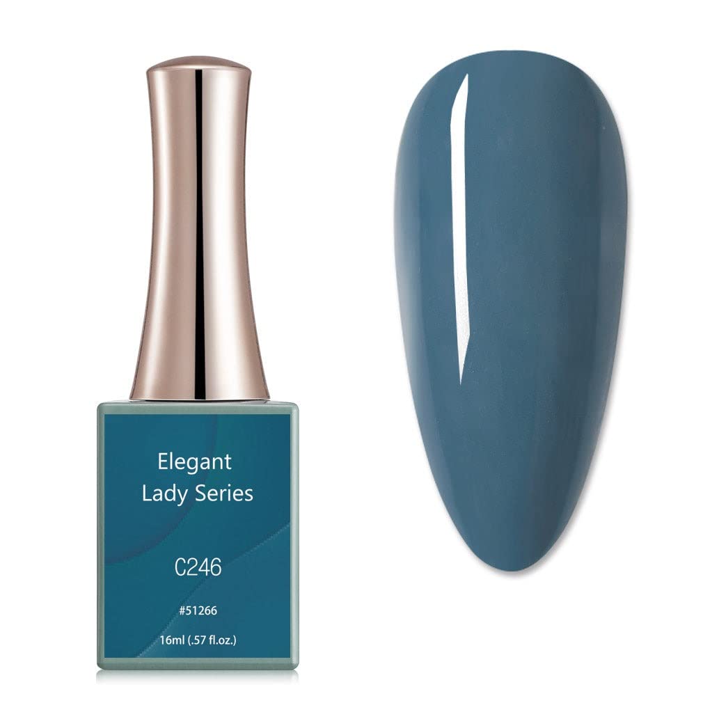 CANNI Gel Nail Polish Elegant Lady Gel Series Nail Gel UV Gel Nail Art Starter Manicure Salon DIY at Home - C246-image-6