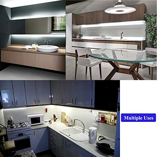 Junwen led strip lights 300 units smd 2835 rope lights 5m/16. 4 ft 6000k non-waterproof led tape ribbon light with dimmer and power supply kitchen under cabinet dining room bedroom wedding 3 Junwen led strip lights 300 units smd 2835 rope lights 5m/16. 4 ft 6000k non-waterproof led tape ribbon light with dimmer and power supply kitchen under cabinet dining room bedroom wedding - image 4