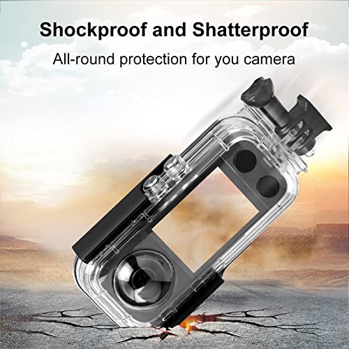 Funda de buceo de 30m para Insta360 X3 PULUZ carcasa impermeable 6