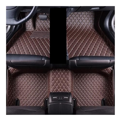 Tapis de sol voiture en PU premium élégant pour Skoda Octavia A5