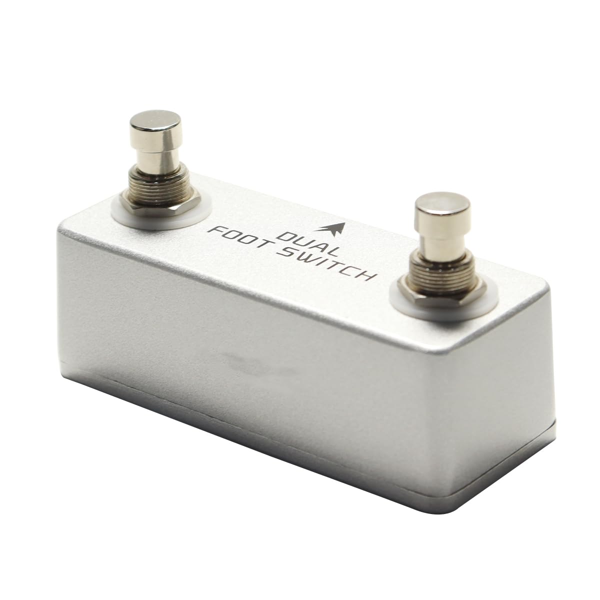 Doppeltes Fußschalterpedal Für Gitarreneffekte, Doppelter Rastfußschalter, Mini-Instrument-Audiokanal-Auswahlschalter