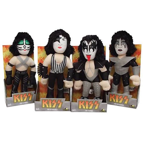 Amazon.co.jp: Factory Entertainment KissバンドメンバーPlush Assortment