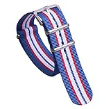 AUTULET Colorful Durable Stylish Nylon Style Watch Straps Bands Replacements for Men Women