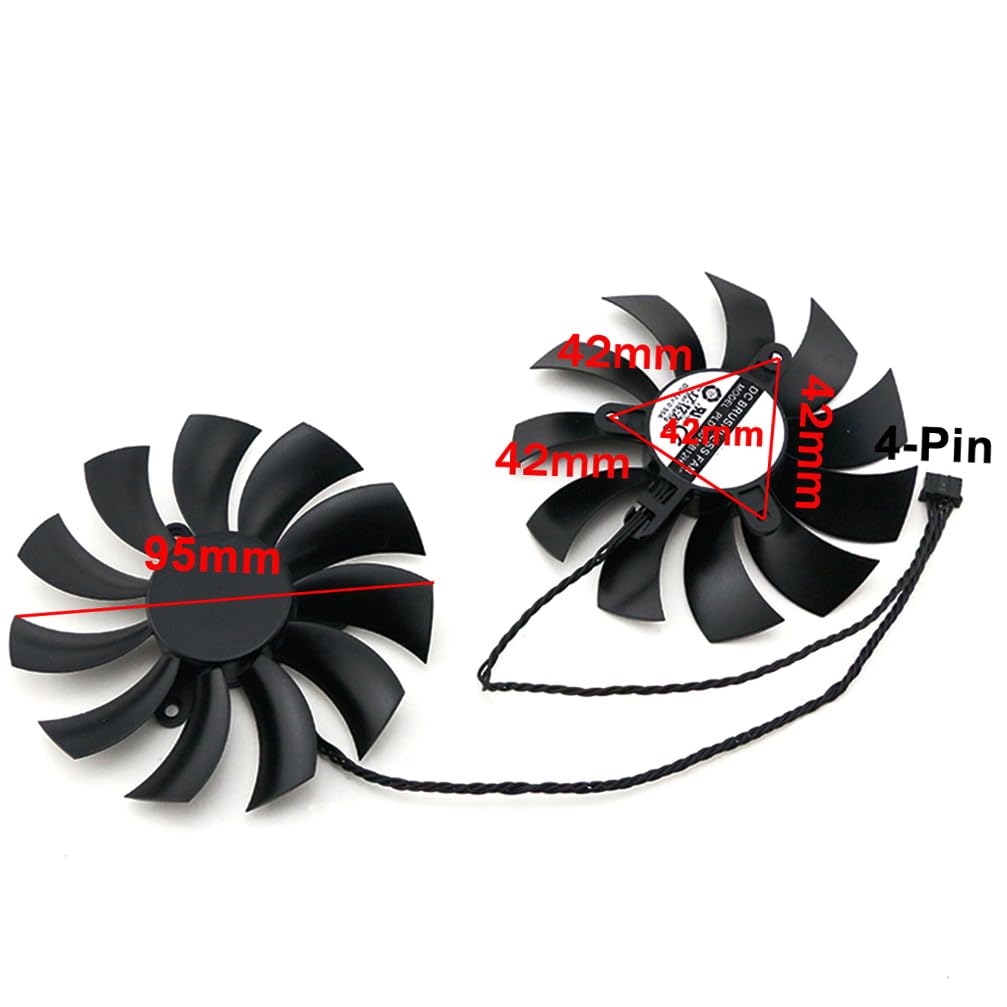 Amazon.com: Graphics Card Cooling Fans Suitable for EVGA GTX 1070