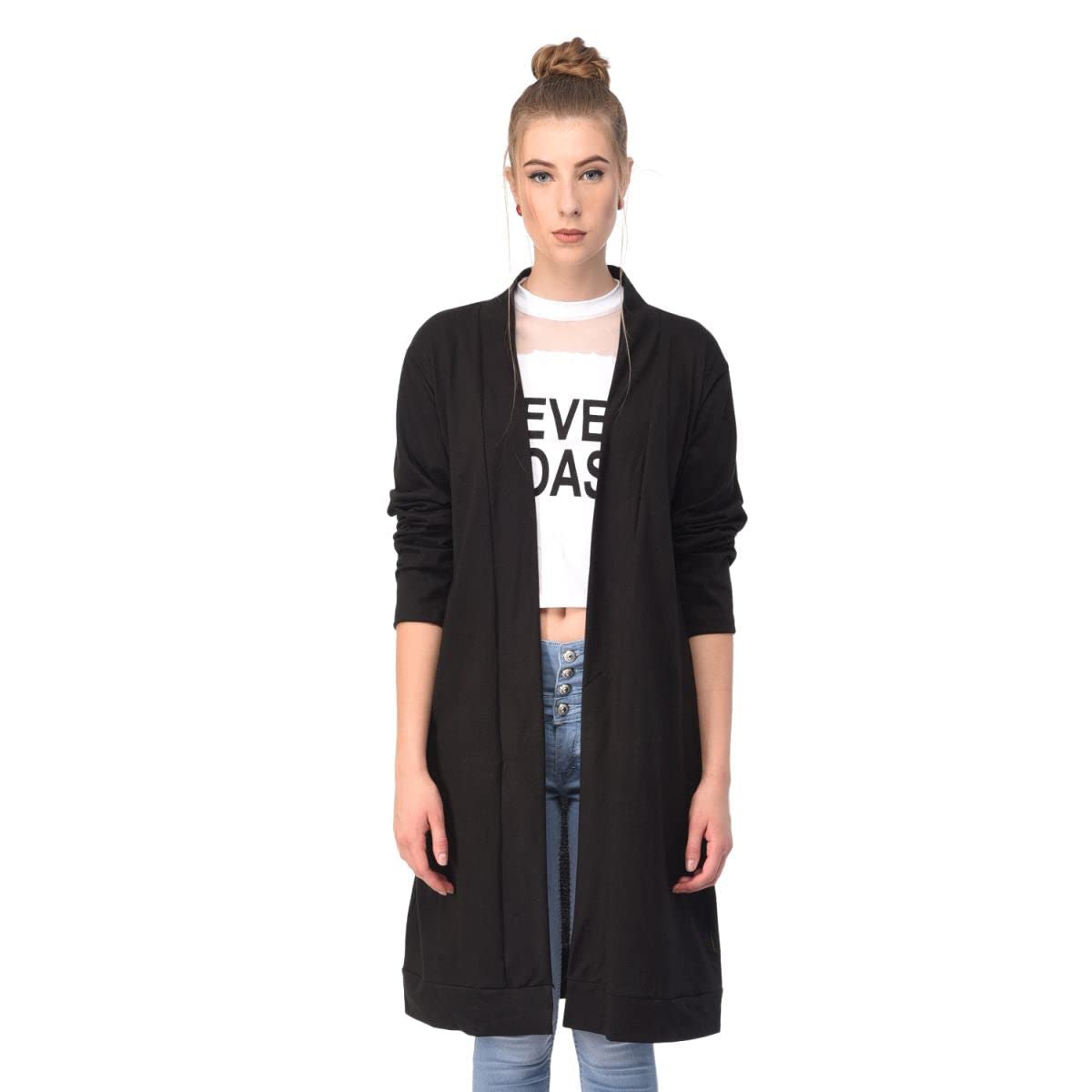 Aamzon Brand Womens Cotton Long Shrug-image-16