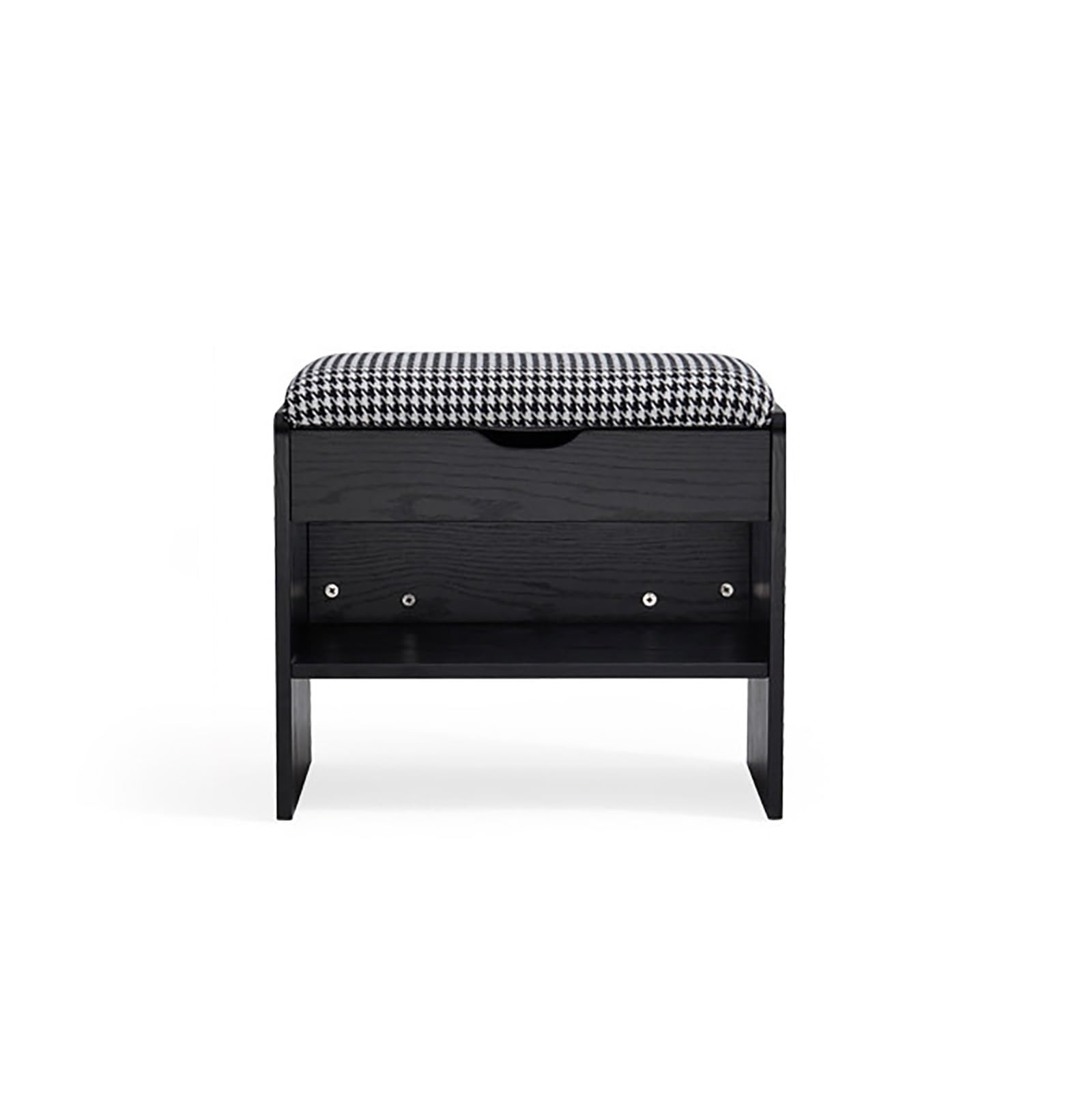 Banc à chaussures avec rangement pour optimiser une petite entrée