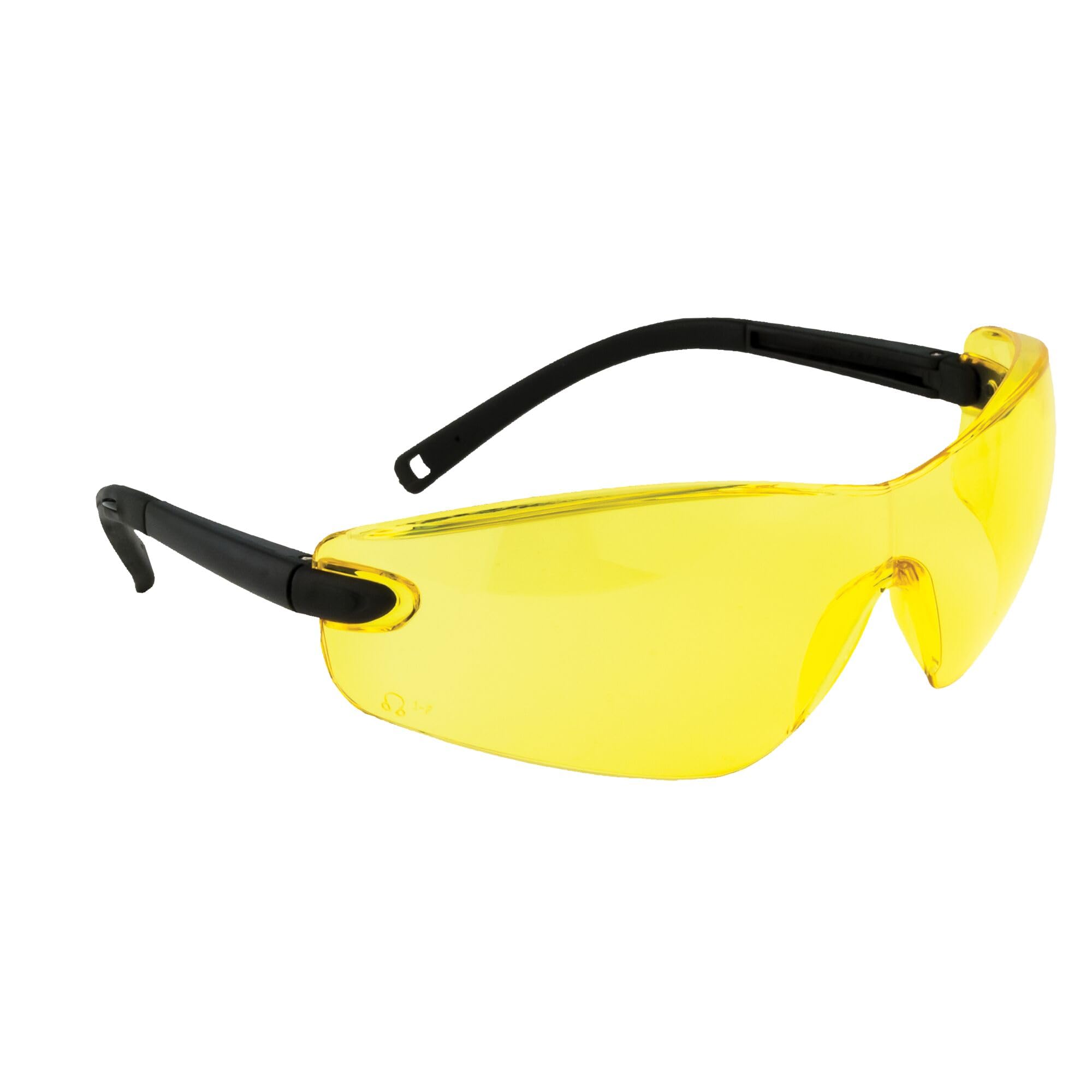 Portwest Amber Pw34 Profile Safety Glasses