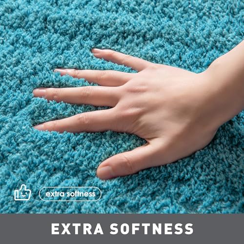 Image of The First Home Decor Modern Anti Slip doormats for Entrance Living Room Bedroom Kitchen Bathroom Doormat 1.5x3 feet (D2D16)