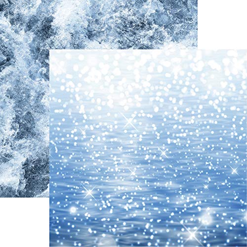 Cardstock Watersports Sparkling Sea 12x12 papier double-face pour scrapbooking