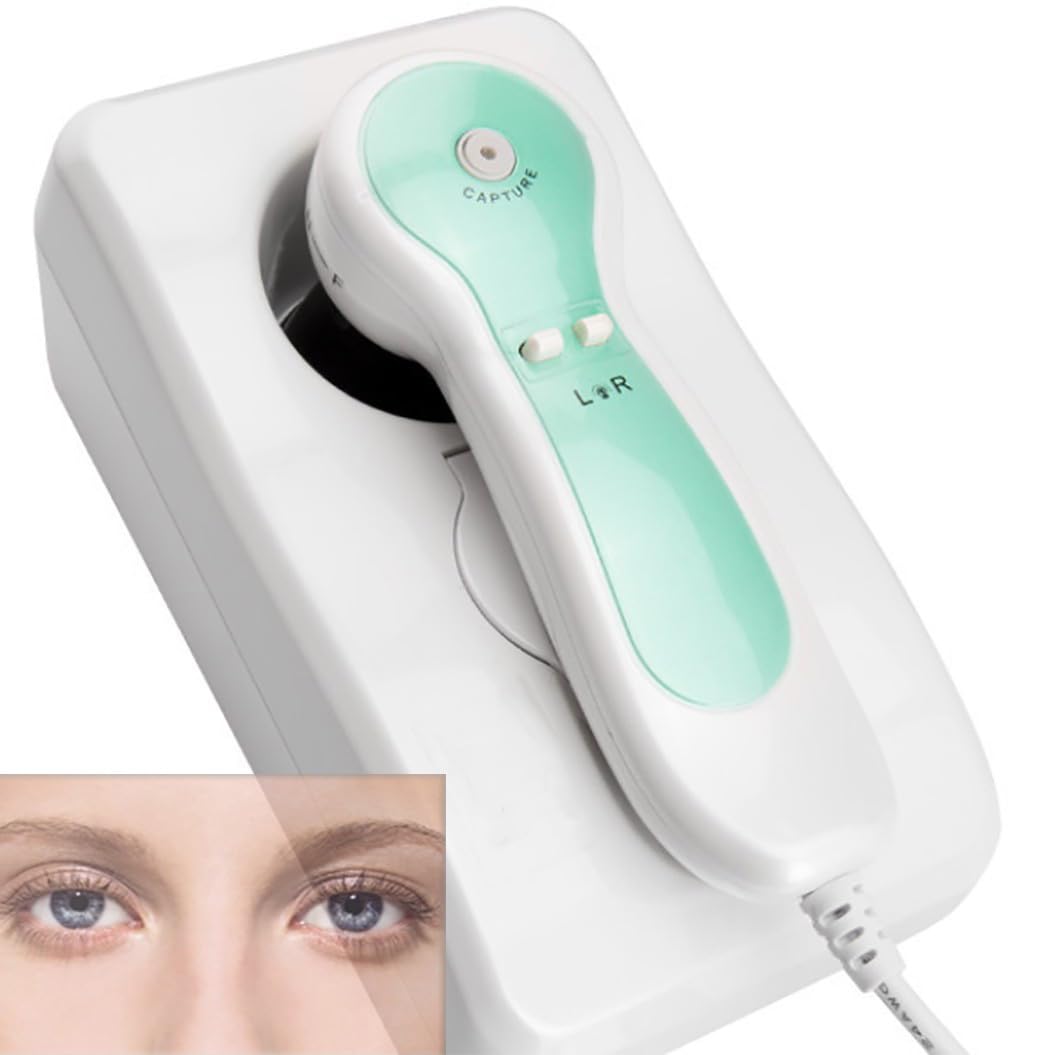 Analizzatore Dell'iride Iridologia,Fotocamera per iridologia con analizzatore dell'iride USB,analizzatore dell'iride,5mp,per Centro Benessere, Salone di Bellezza, Spa A