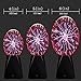 Lebbeen Glass Plasma Ball Sphere Lightning Light Lamp Party Magical Ball electrostatic Flashing Ball (6.0 Inches)