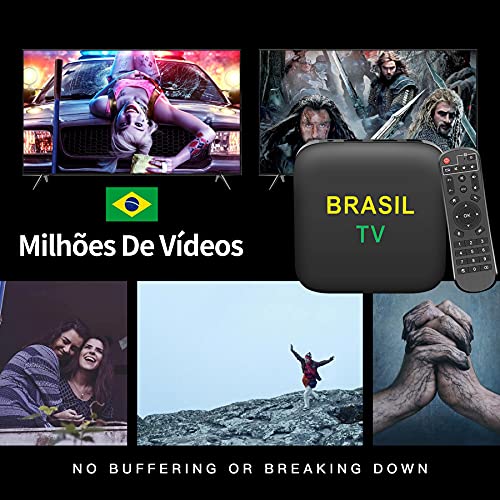 New Brazilian Iptv Video Box: 2Gb Ram 16 Gb Storage 8K Fhd Display No Ip Lock #TOP4