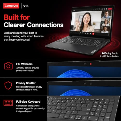 Image of Lenovo 2026 Newly Released Business Laptop with MS 365 for the Web, AMD Ryzen 3 7000-Series CPU, 16GB DDR5, 2TB PCIE, 15.6 inch FHD Display, Fast Charging Speed, 14.5-Hour Battery Life, Windows 11 Pro