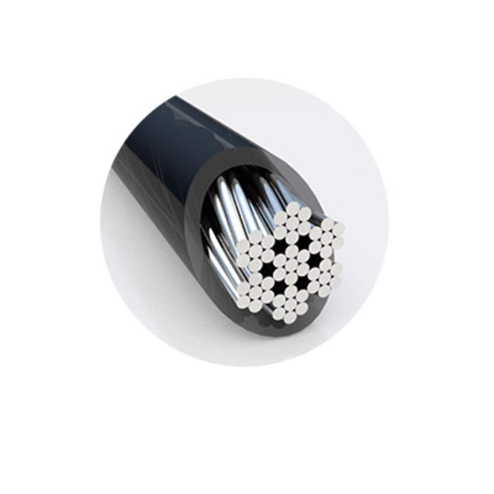 Kensington Câble de Sécurité à Clé NanoSaver pour Ordinateur, 2,3 Mètres, Technologie Antivol Hidden Pin -Technologie de Verrouillage Cleat pour une Protection Fiable, Convient aux Ordinateurs HP