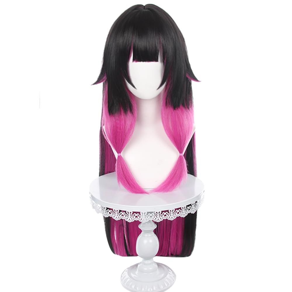 ZGNGLIZ Anime Cosplay Wig for Game Genshin Impact Cosplay Wigs with Free Wig Cap (Columbina)