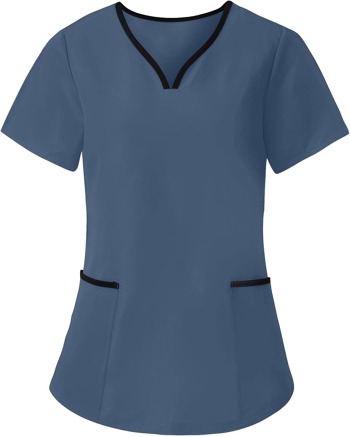 YRAETENM Scrubs for Women Set Stretch V Neck Scrub Tops and Pants Quick Dry Medical Nurse Scrub Sets Nurse Uniforms Workwear