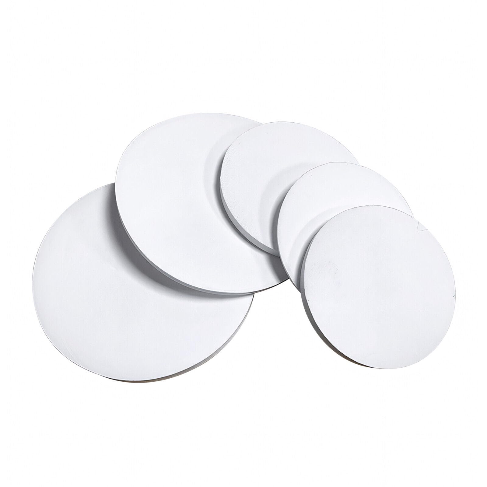 PTFE Teflon Plastic Solid Discs Flat Round Pad Sealed Cushioning Diameter 5mm-150mm (10,45mm x 3mm)