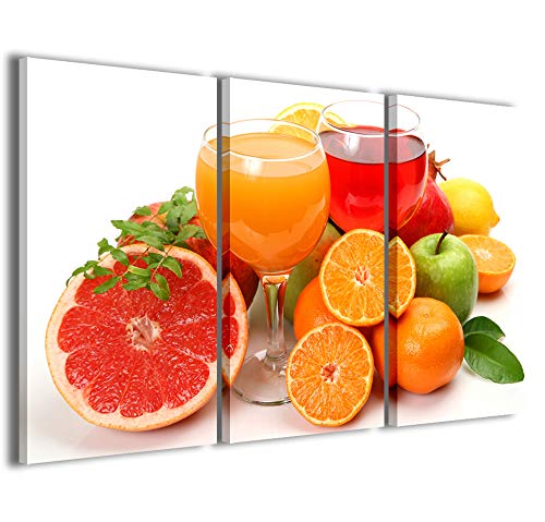 Stampe su Tela, Food 005 Cibo Quadri Moderni in 3