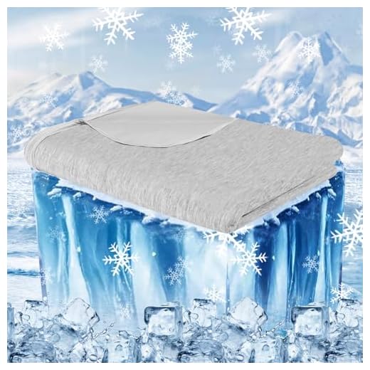 Apritsce Coperta Rinfrescante 150 x 200CM, 2 in 1 Matrimoniali Lenzuolo Refrigerante, Q-Max>0,45 Coperta Estiva Cooling Blanket per Letto Divano Viaggio