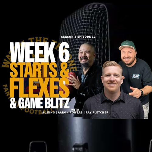 Page de couverture de Fantasy Football Week 6, News & Notes, Starts & Flex of the Week & Game Blitz