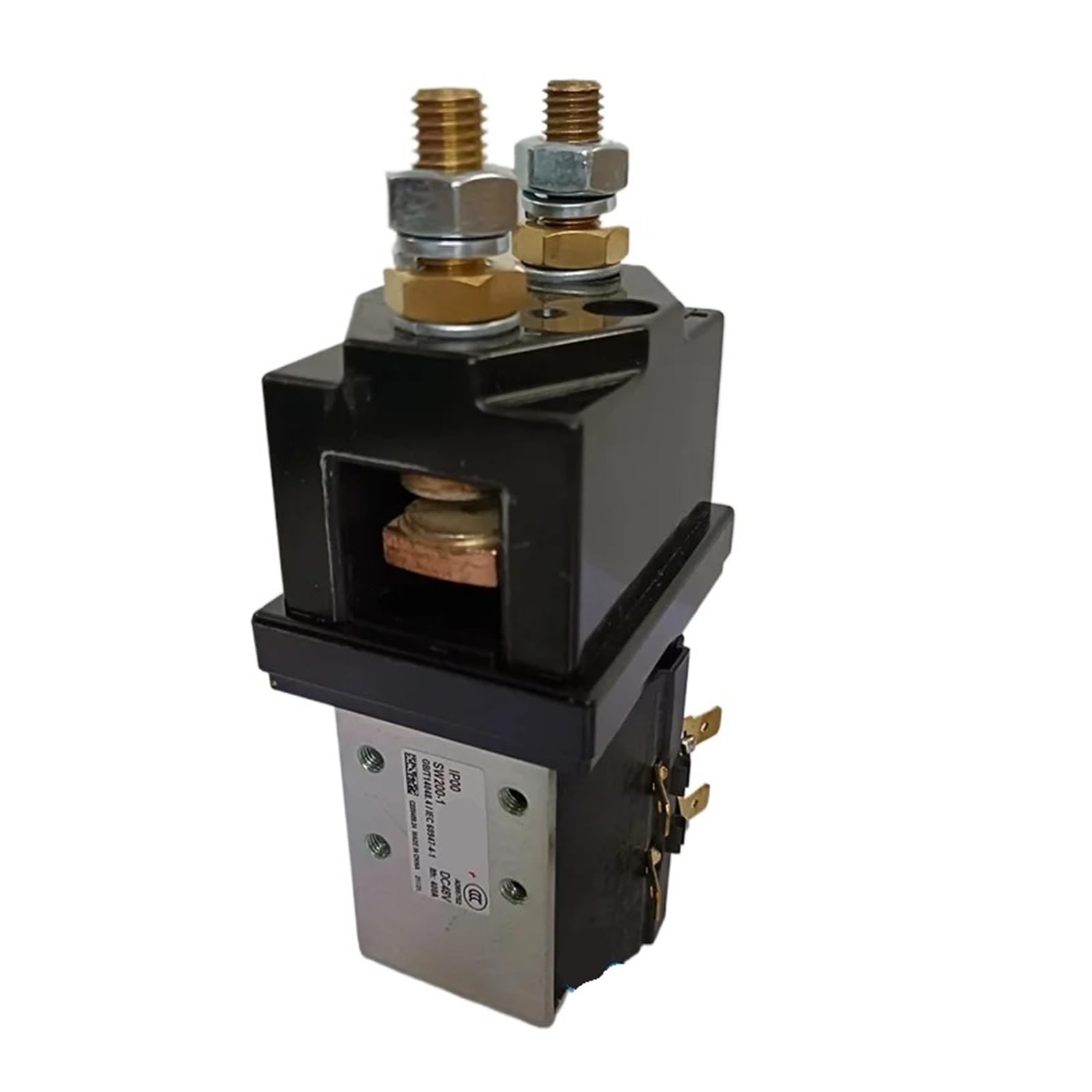 YMUGUEGH Contactor SW200 48V 80V 400A SW200-1 SW200-262 SW200-583 SW200-802 48 80Volt Solenoid Relay Switch 400Amp(SW200-802 80V)