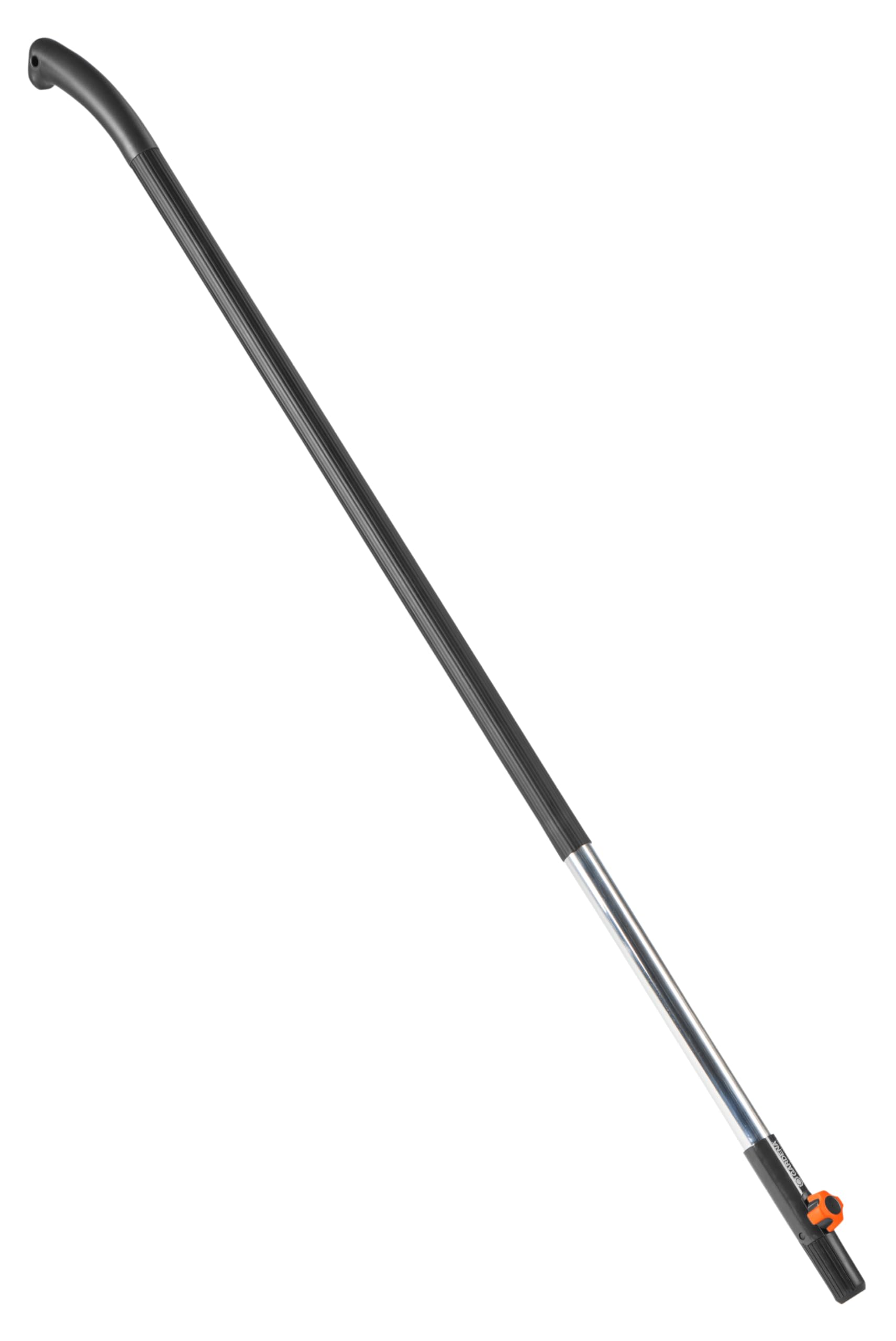 Gardena combisystem trzonek ergoline 130: Aluminiowy trzonek do wszystkich urządzeń combisystem, długość 130 cm, wygięta rękojeść ułatwiająca obsługę, z wysokiej jakości aluminium (3734-20)