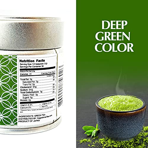 Té verde japonés Matcha ceremonial en polvo 30 g miniatura 2