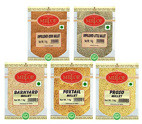 Image of Miltop Millets Natural Grains Combo 5 kg
