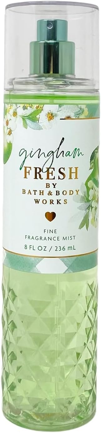 Bath & Body Works Fine Fragrance Body Spray Mist 8 fl oz / 236 mL (Gingham Fresh)